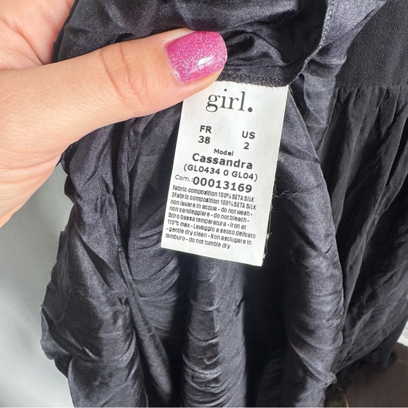 New Silk Maxi Dress • Made in Italy • New Slip Vintage Silhouette 2/M - Picture 10 of 14